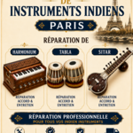 Noshad kawa - Réparation d’instruments indiens Sitar Harmonium tabla 